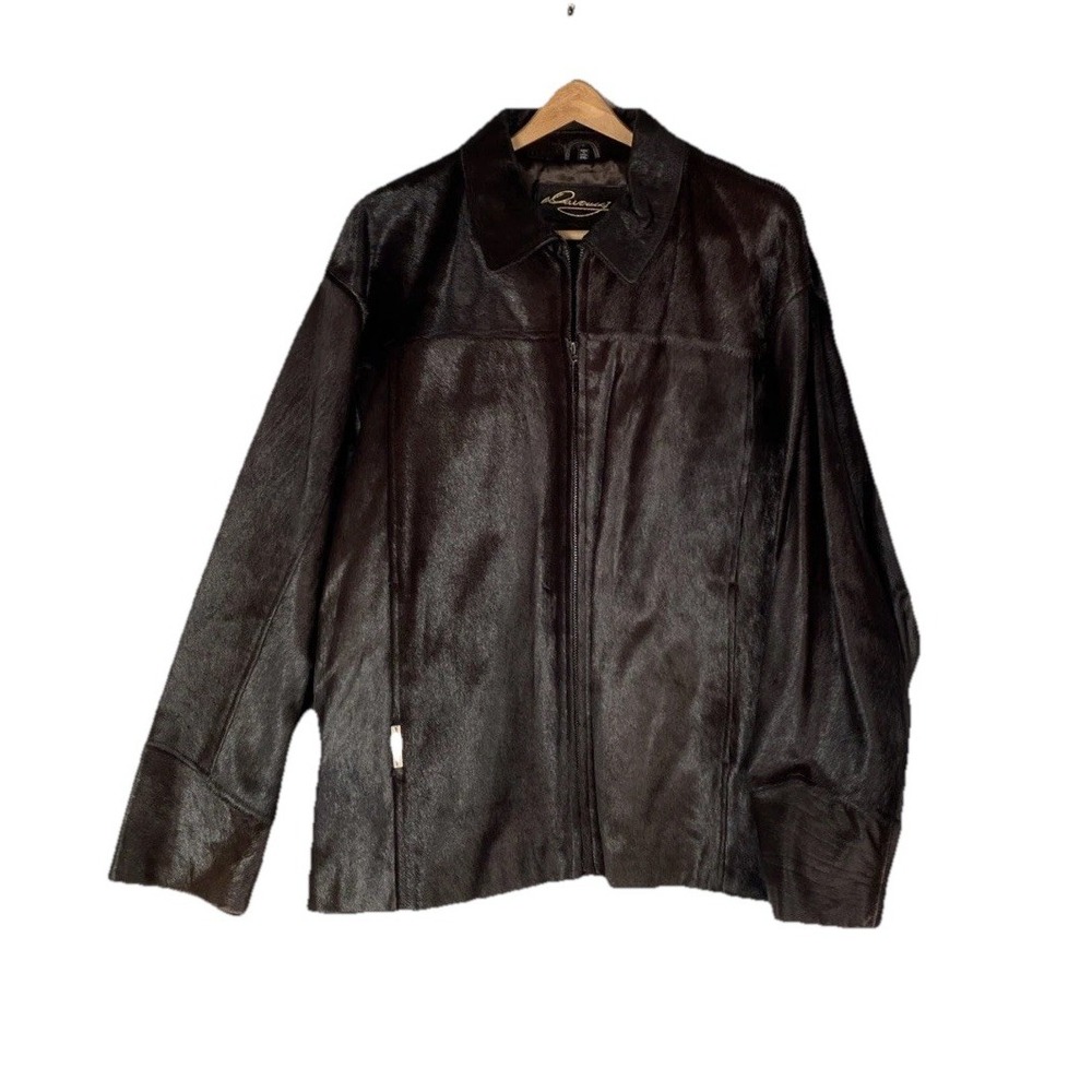 Davducci Leather Jacket XXL‎